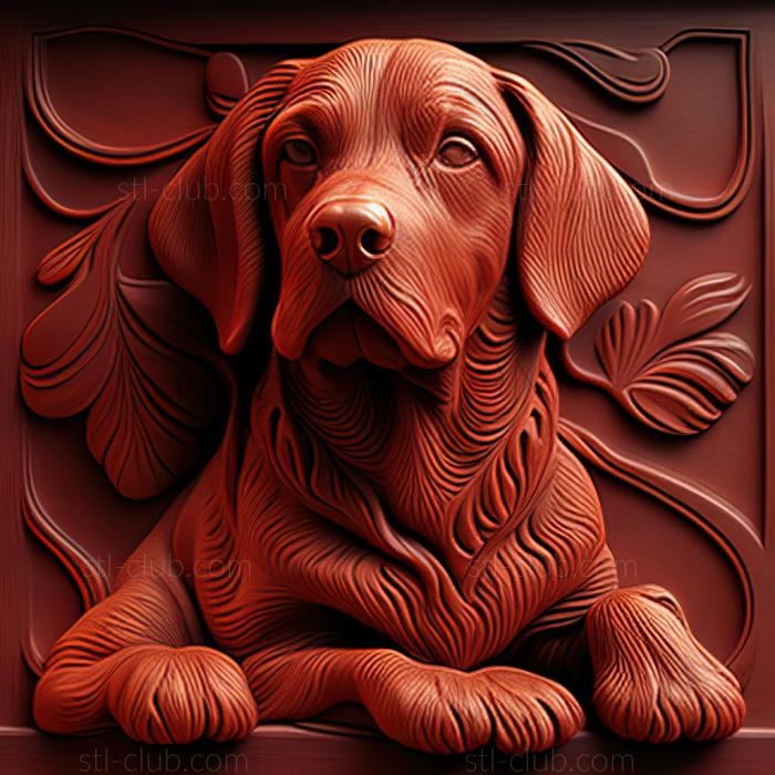 St Red Dog известное животное